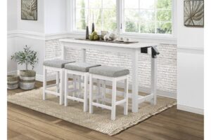 Connected 4pc Dining Set