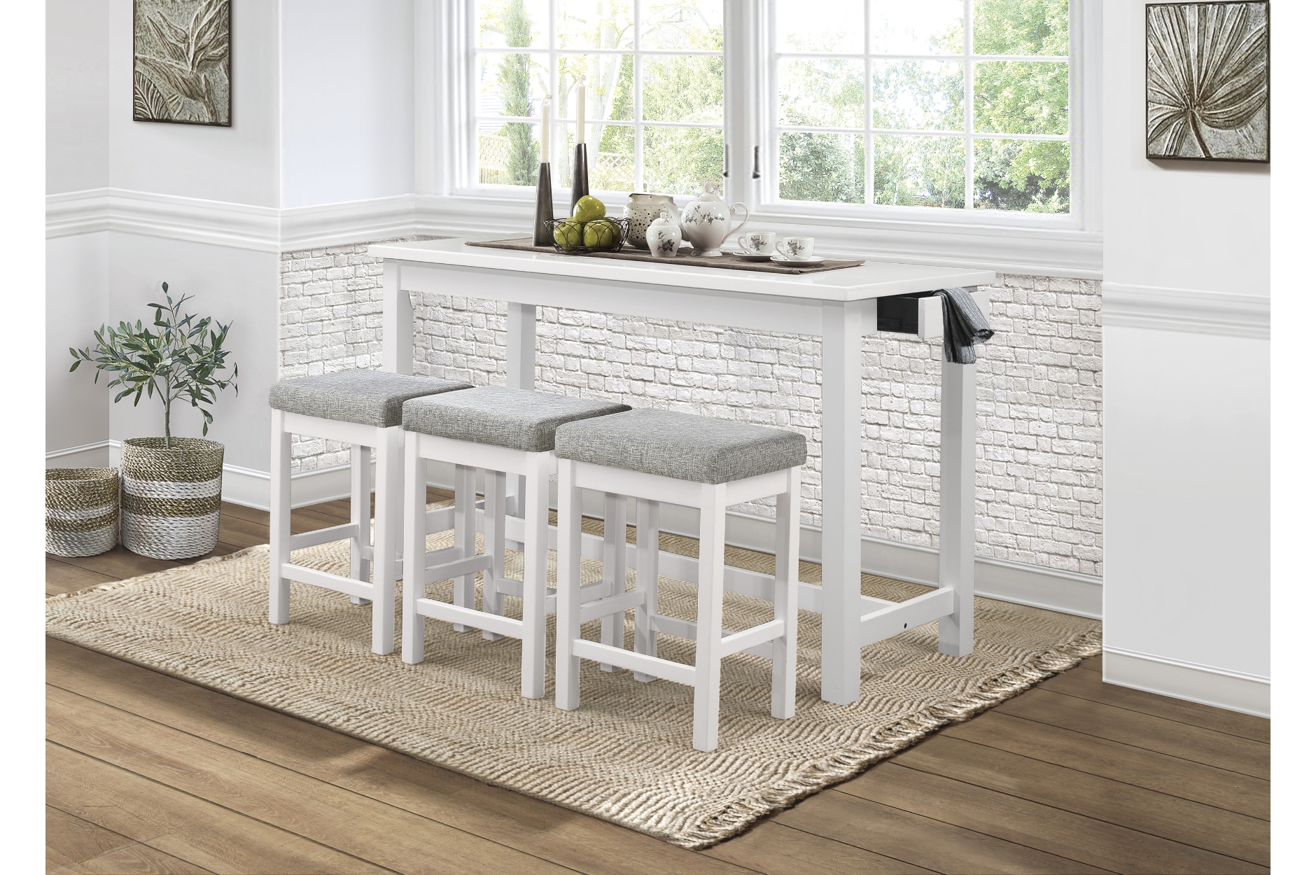 Connected 4pc Dining Set - Image 3