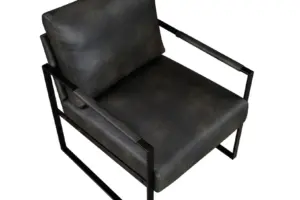 Alternative view of Contemporary Faux Leather Accent Chair