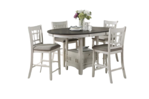 2423W 5pc Counter Height Dining Set
