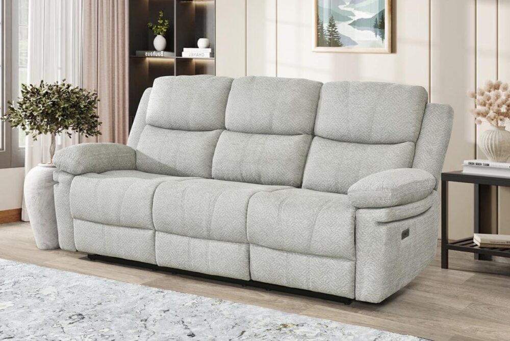 Alternative view of Power Recliner Sofa BEIGE