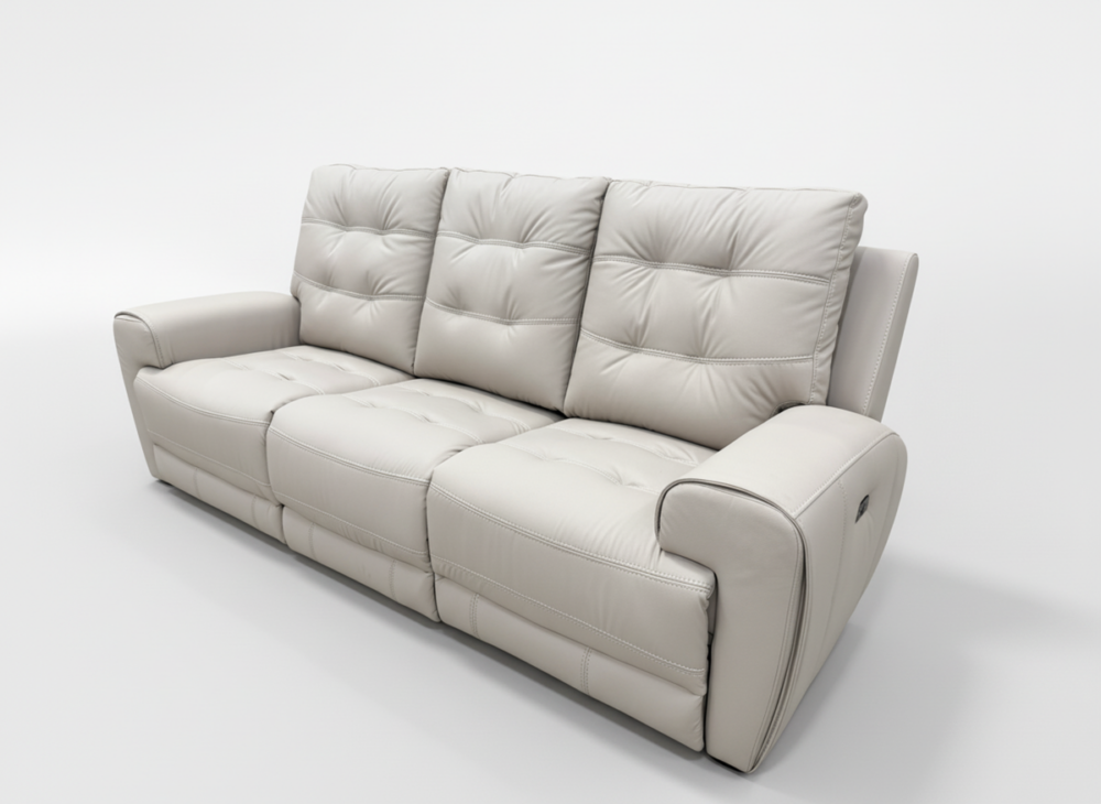 Alternative view of Power Recliner Sofa Taupe