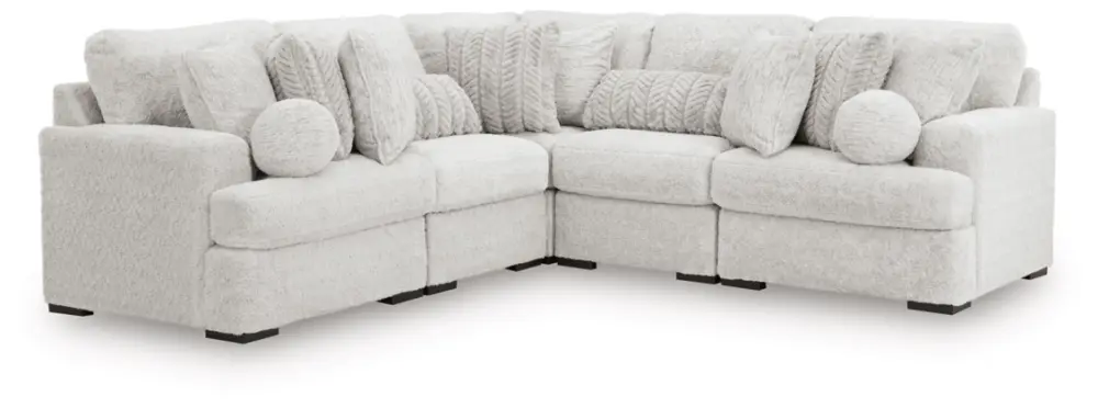 Alternative view of Cuddle Plush 5-Piece Sectional