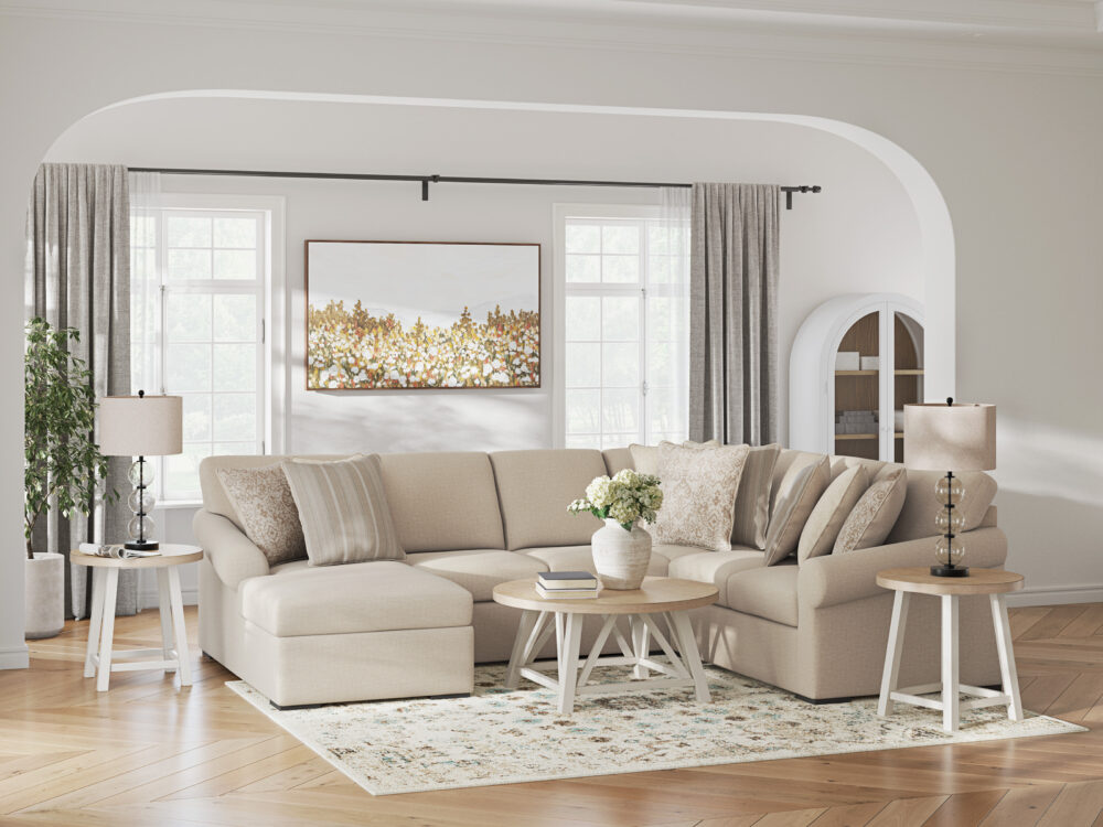 Alternative view of LadyMae 4-Piece Sectional with Chaise
