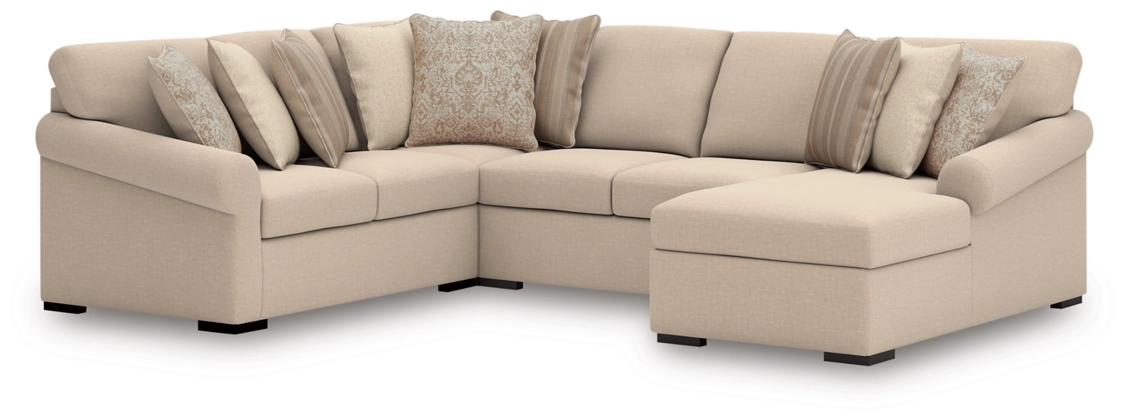 LadyMae 4-Piece Sectional with Chaise - Image 7