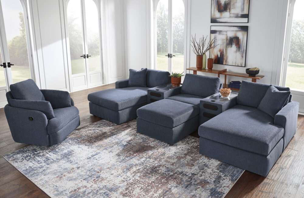 Modmax 5-Piece Sectional with Audio Consoles