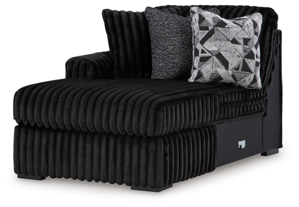 Midnight-Madness 3-Piece Sectional with Chaise - Image 6