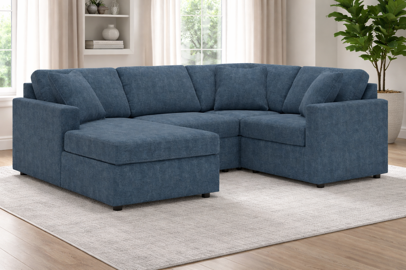 Modmax 4-Piece Sectional with Chaise