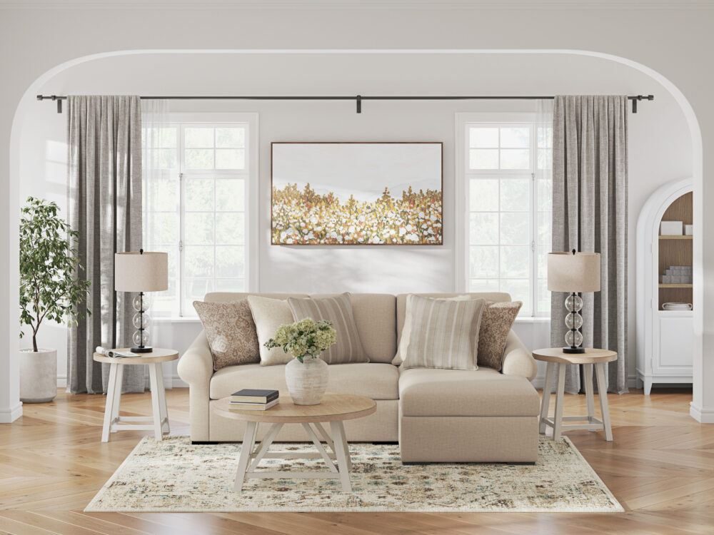 LadyMae 2-Piece Sectional with Chaise