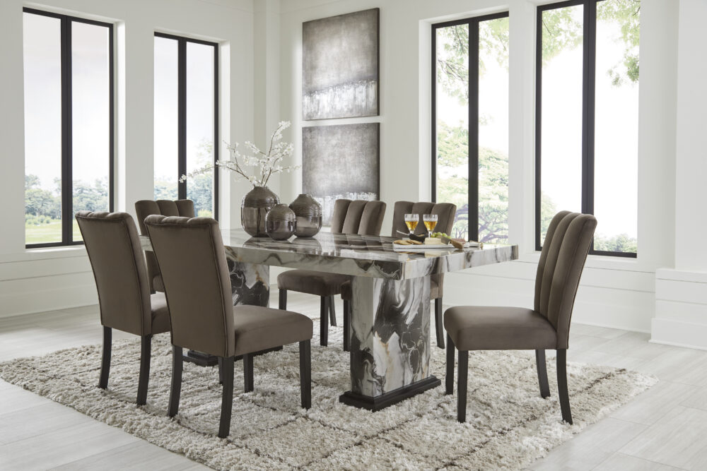 Alternative view of Jeshina Dining Table and 6 Chairs