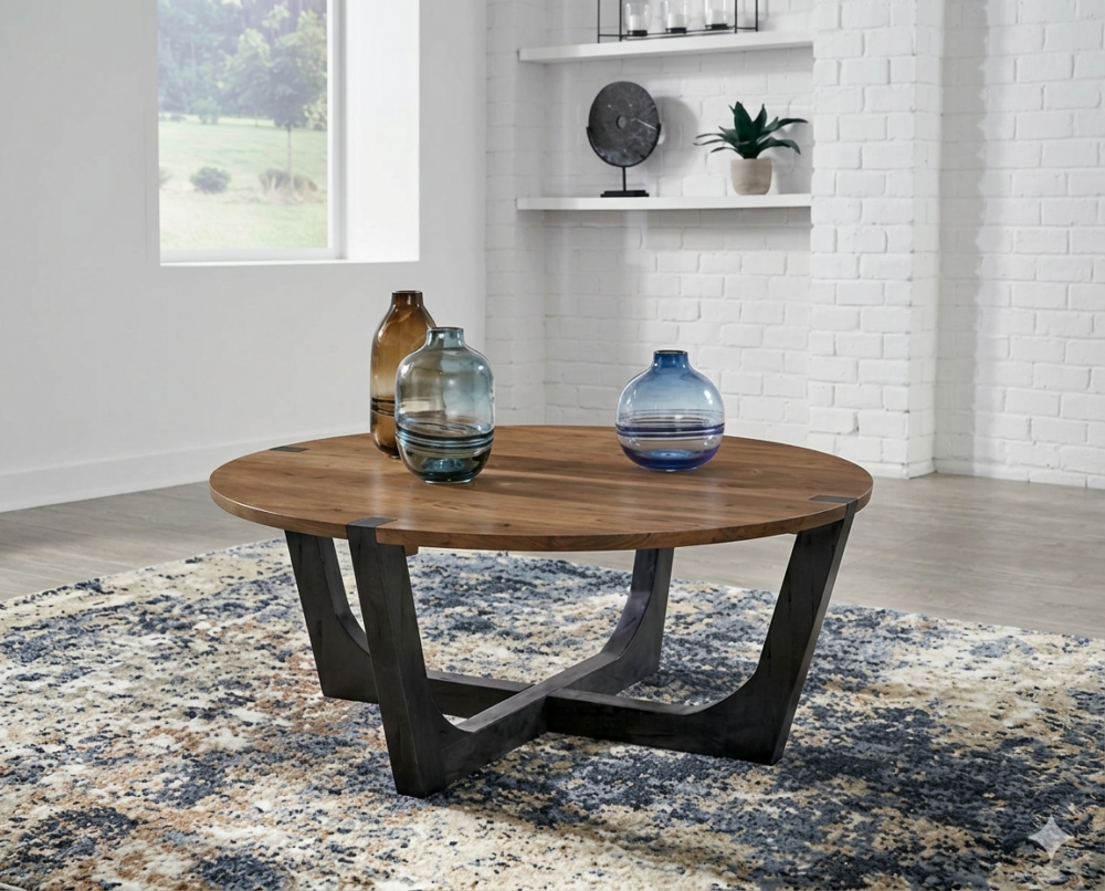 Hanneforth Round Cocktail Table