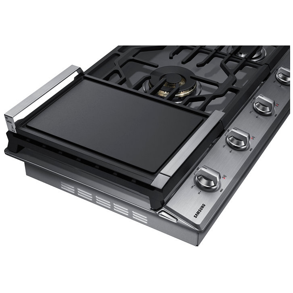 Alternative view of Samsung NA36N7755TS Gas Cooktop