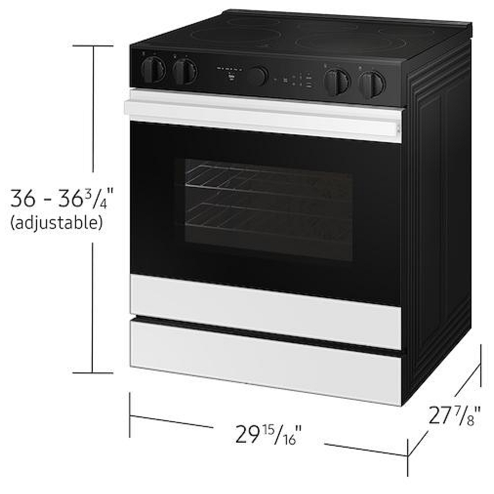 Alternative view of Samsung NSE6DB870012AC Range