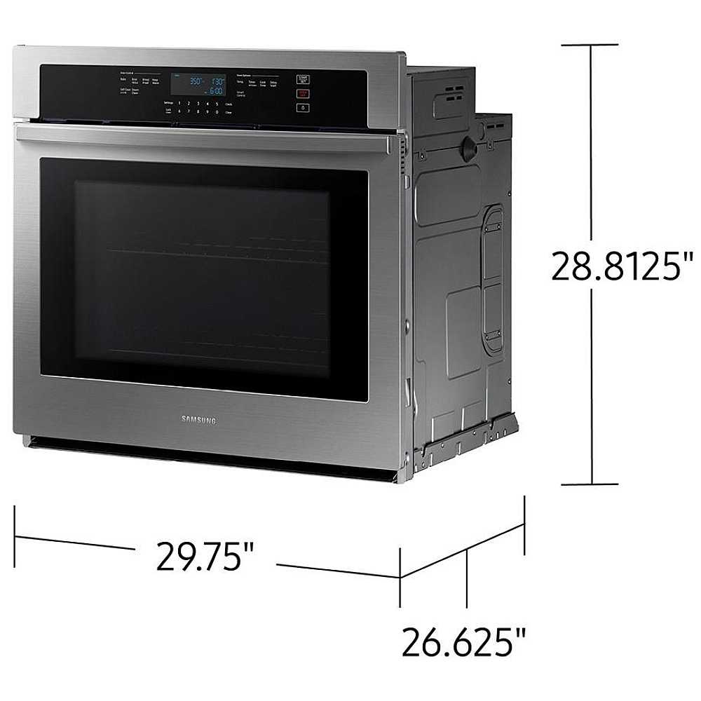 Alternative view of Samsung NV51T5512SS Single Wall Oven