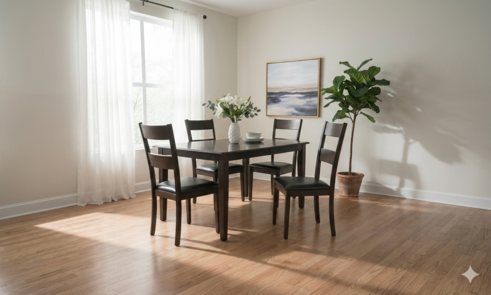 Ladder Back 5 Pieces Dining Set