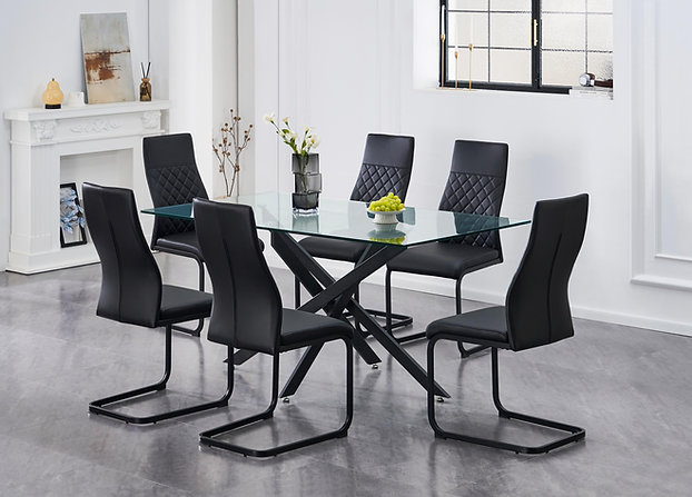 T-1443 C-1578 7pc Dining Set