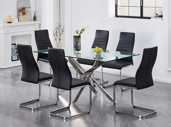 T-1448 C-1579 7pc Dining Set