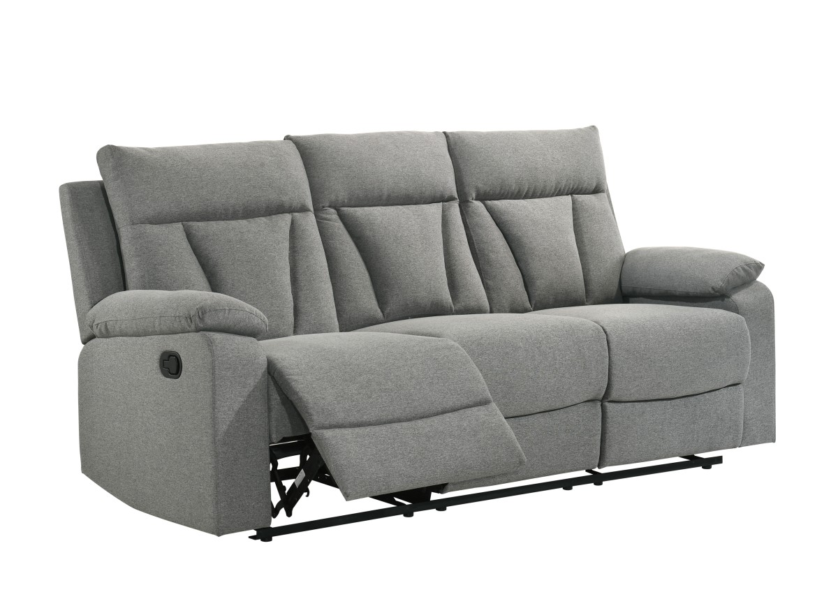 Recliner Sofa Grey - Image 6