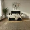 Oliver Hydraulic Lift-Up Storage Bed – Black - Furniture Trends