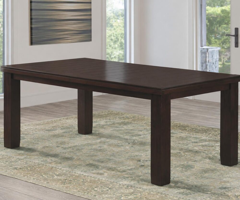 Alternative view of Oakley 7 Piece Dining Set Color Espresso