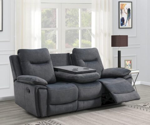 Finley 3 Piece Recliner Set 9777 Color Grey