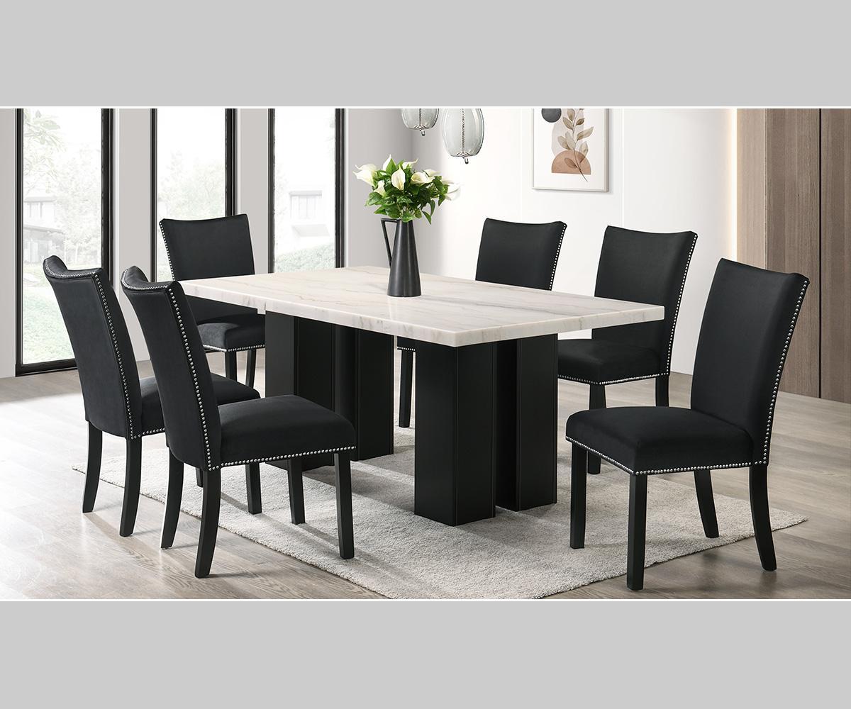 Lantana T7040 DTS BK 7 Piece Dining Set