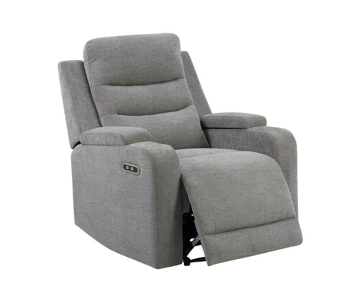 Collin 3 Piece Power Recliner Set Color Grey - Image 4