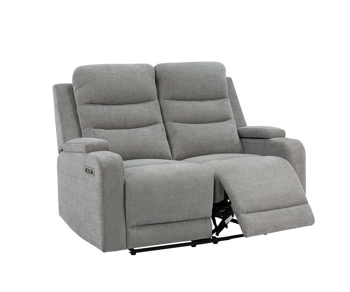 Collin 3 Piece Power Recliner Set Color Grey - Image 3
