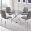 Mara Set 5 Piece Dining Set DTS2454 Color Grey - Furniture Trends