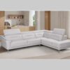 Cassini Sectional Real Leather FD3526 - Furniture Trends