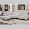 Cassini Sectional Real Leather FD3527 - Furniture Trends