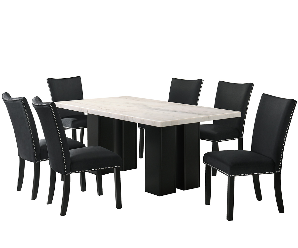 Lantana T7040 DTS BK 7 Piece Dining Set - Image 4