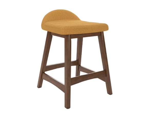 Lyncott Upholstered Barstool Set of 2
