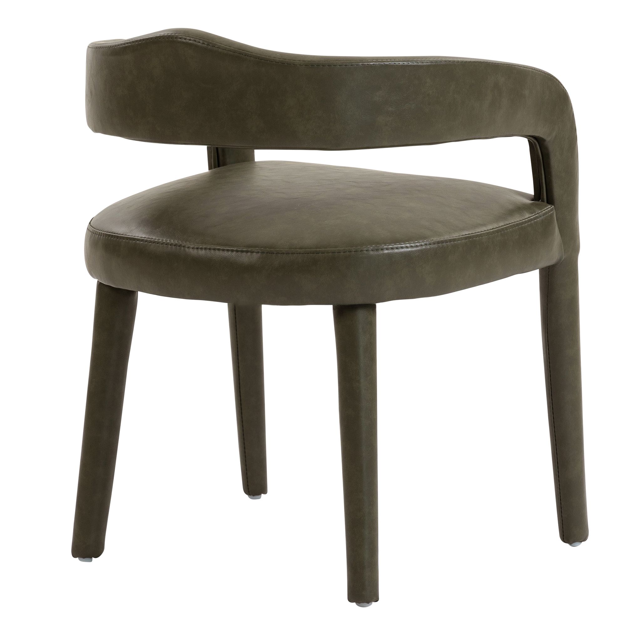 Caden Dining/Lounge Chair, Set of 2 in Moss - Image 8