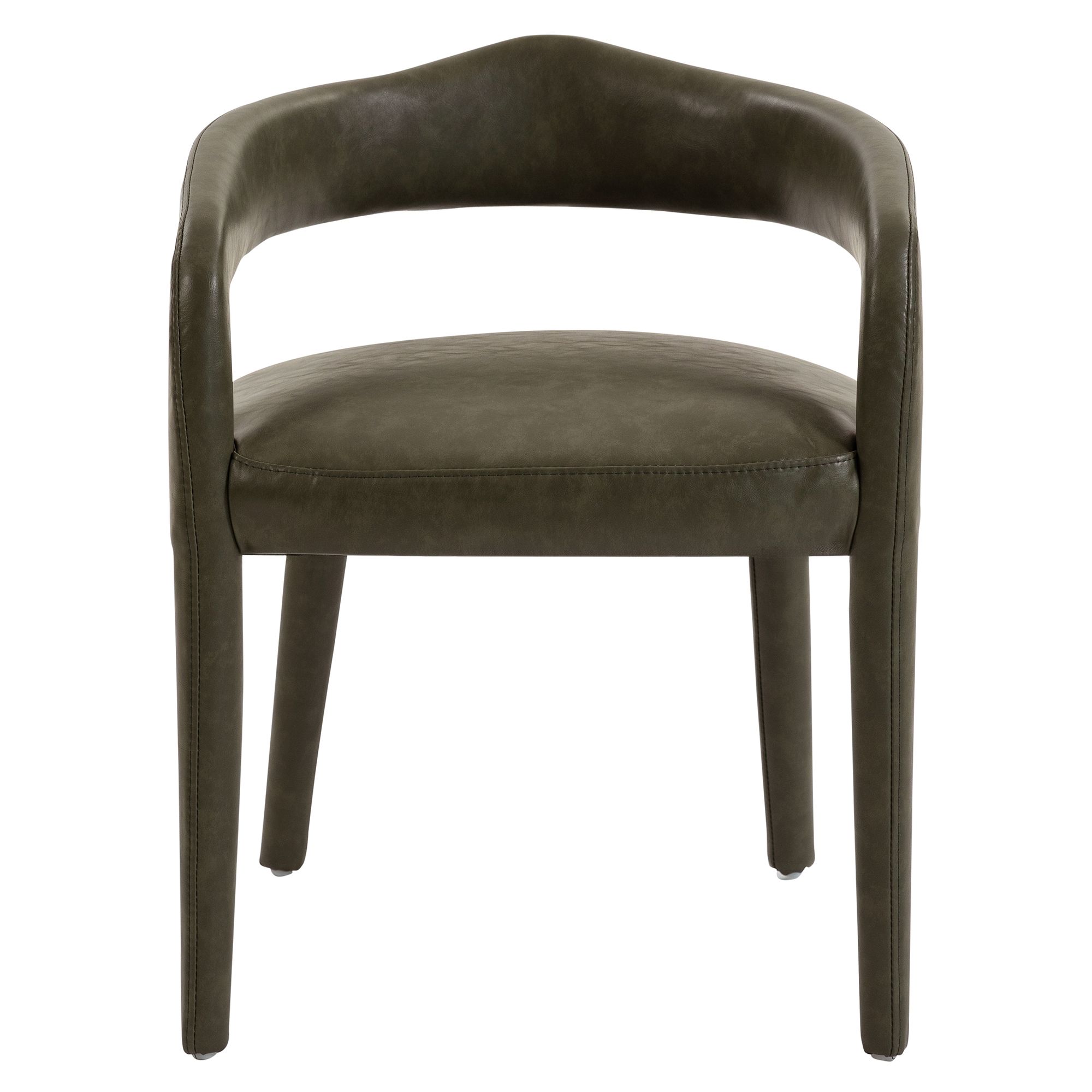 Caden Dining/Lounge Chair, Set of 2 in Moss - Image 6