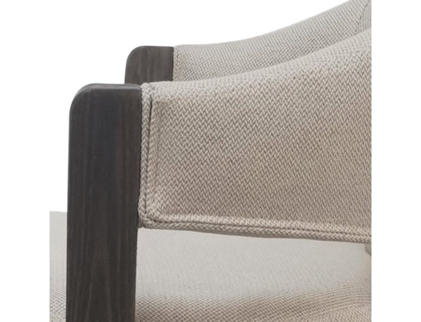 Freya 26" Counter Stool with Swivel, Set of 2 in Toffee and Walnut - Image 4
