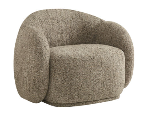 Amriel Accent Chair in Brown Multi-Tone
