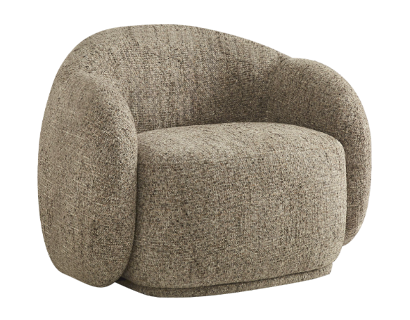 Amriel Accent Chair in Brown Multi-Tone