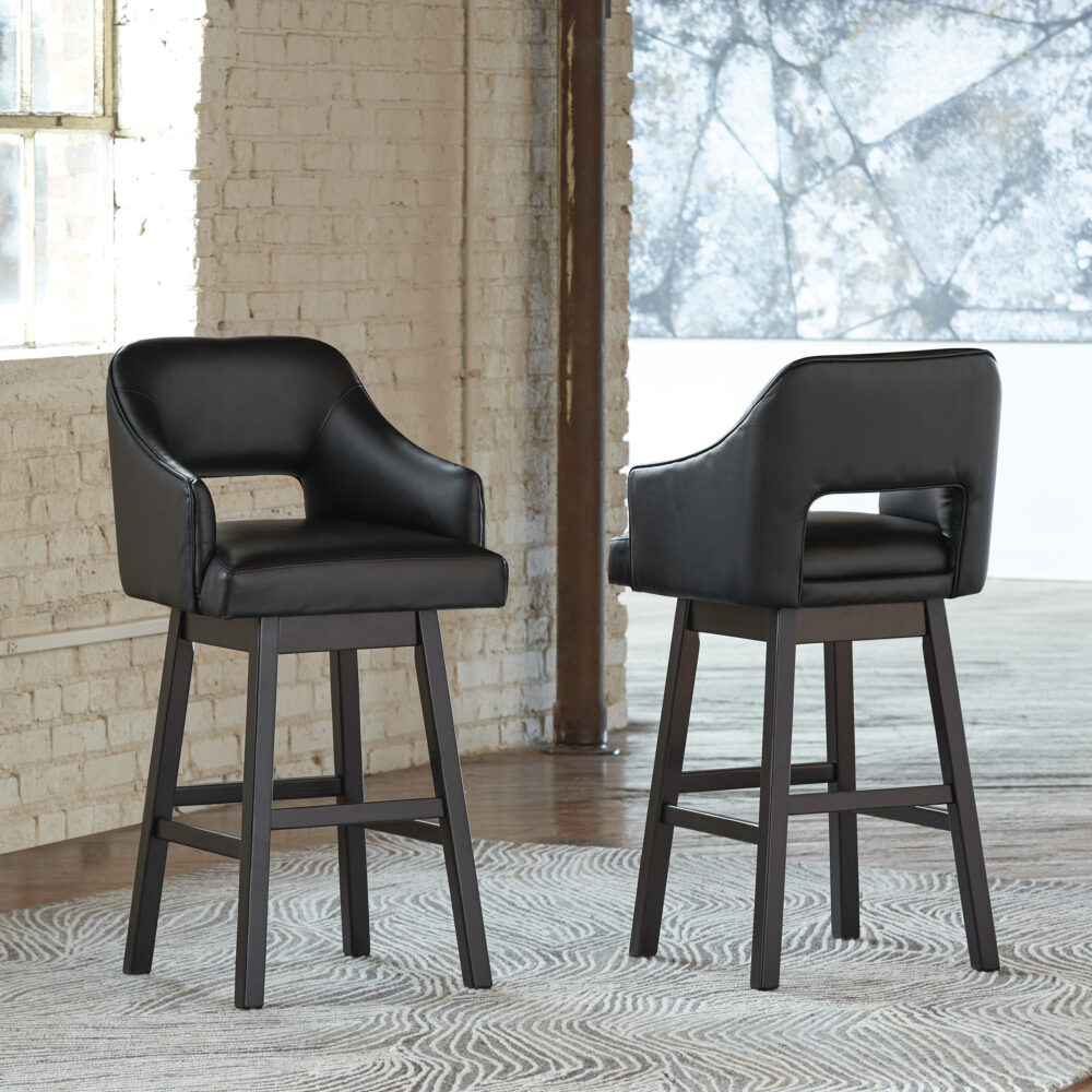 Alternative view of Tallenger Tall UPH Swivel Barstool Set of 2