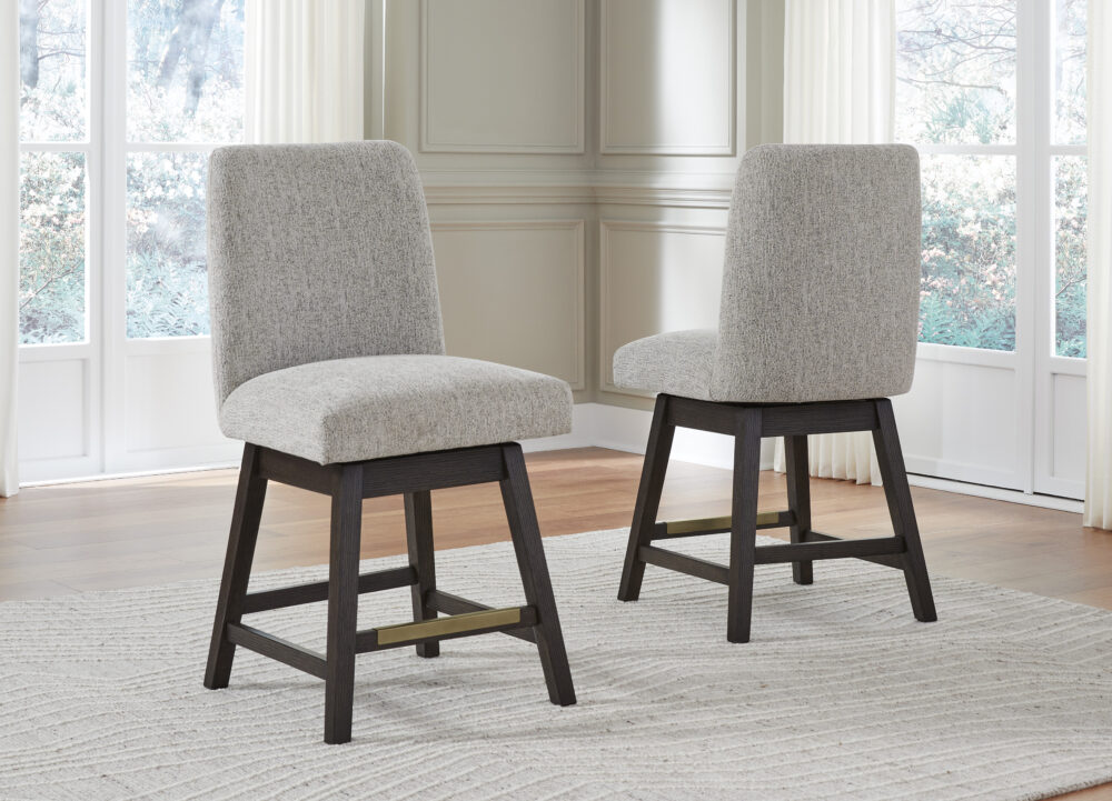 Alternative view of Burkhaus UPH Swivel Barstool Set of 2