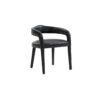 Caden Dining/Lounge Chair, Set of 2 in Charcoal - Furniture Trends