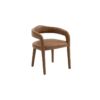 Khari Dining/Lounge Chair, Set of 2 in Mocha - Furniture Trends