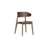 Khari Dining/Lounge Chair, Set of 2 in Walnut - Furniture Trends