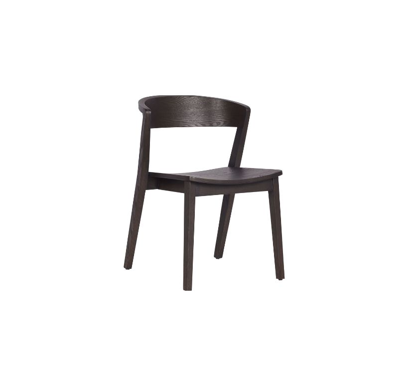 Nicco Dining/Lounge Chair, Set of 2 in Mocha