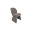 Noelle Dining/Lounge Chair in Brown - Furniture Trends