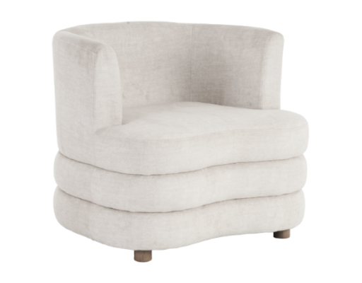 Dorian Accent Chair in Beige