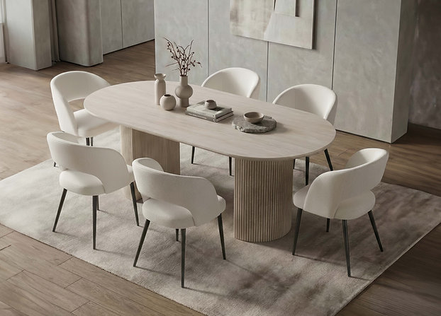 T-1641 C-1644 7pc Dining Set