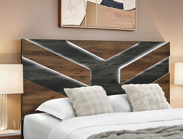 Alternative view of Optimus Queen Size 6 Piece Bedroom Set