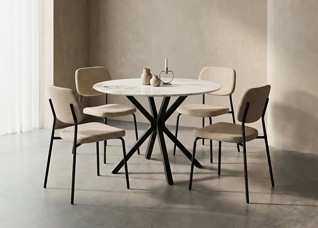 T-1650 C-1651 5pc Dining Set